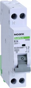 Noark Wyłącznik nadprądowy Noark 101606 1P 6KA B16 1+NBIEG 1