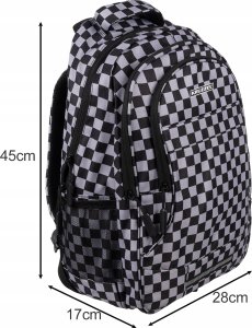 Kruzzel Plecak 22L - szachownica Kruzzel 24530 2