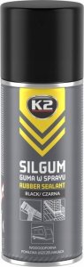 K2 K2 GUMOWA POWŁOKA W SPRAY SILGUM czarny 400 ML 1