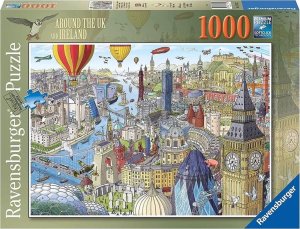 Ravensburger Puzzle 1000 Wokół Wysp Brytyjskich 1