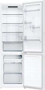 Lodówka Candy Candy Refrigerator | CNCQ2T518EW | Energy efficiency class E | Free standing | Combi | Height 182.5 cm | No Frost system | Fridge net capacity 197 L | Freezer net capacity 82 L | Display | 38 dB | White 3