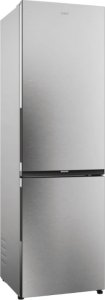 Lodówka Candy Candy Refrigerator | CNCQ2T518EX | Energy efficiency class E | Free standing | Combi | Height 182.5 cm | No Frost system | Fridge net capacity 197 L | Freezer net capacity 82 L | 38 dB | Stainless Steel 4