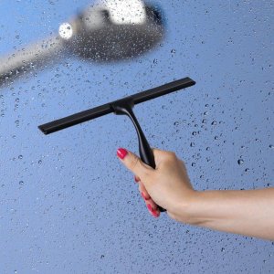 YokaHome Ściągaczka do wody szyb okien kabiny prysznicowej czarna - Yoka 8