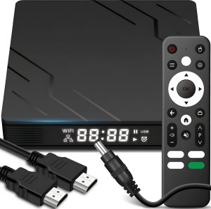 Odtwarzacz multimedialny Retoo SMART TV BOX 4K WIFI BT ANDROID 13 PRYSTAWKA 2/16 HDR WSZYSTKIE APKI 1