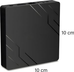 Odtwarzacz multimedialny Retoo SMART TV BOX 4K WIFI BT ANDROID 13 PRYSTAWKA 2/16 HDR WSZYSTKIE APKI 16