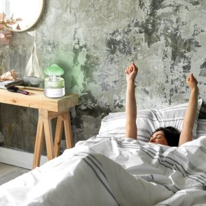 Dyfuzor zapachowy Retoo NAWILŻACZ POWIETRZA DYFUZOR AROMATERAPIA LAMPKA LED CHMURKA GRZYBEK DESZCZ 12