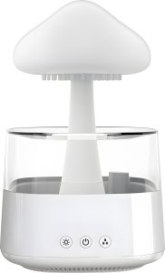 Dyfuzor zapachowy Retoo NAWILŻACZ POWIETRZA DYFUZOR AROMATERAPIA LAMPKA LED CHMURKA GRZYBEK DESZCZ 2