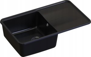 Zlewozmywak Berg BERG ZLEW VICTORIA BRV1911 1,0 OC 780X500 CZARNY BAZALT 2