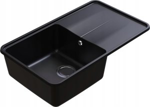Zlewozmywak Berg BERG ZLEW VICTORIA BRV1911 1,0 OC 780X500 CZARNY BAZALT 3