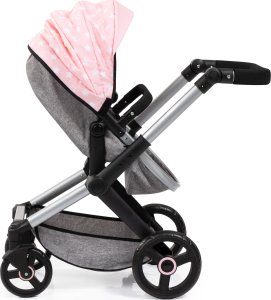 Bayer Bayer Wózek dla lalek XEO różowo-szary 17030AB 7