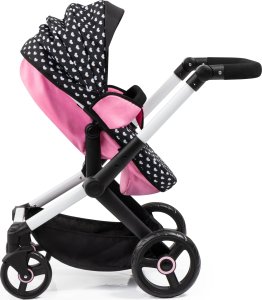 Bayer Bayer Wózek dla lalek XEO czarny z akcesoriami 17060AB 3