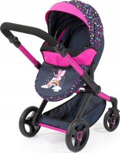 Bayer Bayer Wózek dla lalek XEO granatowy z akcesoriami 17080AB 2