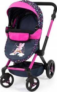 Bayer Bayer Wózek dla lalek XEO granatowy z akcesoriami 17080AB 6