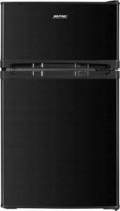 Lodówka MPM Refrigerator with freezer MPM MPM-87-CZ-15 Black 1