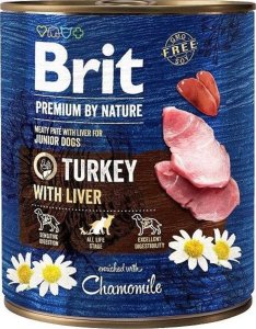 Brit BRIT Premium by Nature Junior Turkey with liver - Wet dog food - 800 g 3
