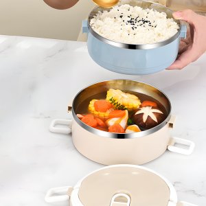 Retoo POJEMNIK TERMICZNY NA ŻYWNOŚĆ ZUPĘ TERMOS OBIADOWY STAL NIERDZEWNA 1,4L 11