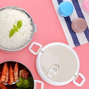 Retoo POJEMNIK TERMICZNY NA ŻYWNOŚĆ ZUPĘ TERMOS OBIADOWY STAL NIERDZEWNA 1,4L 5