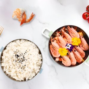 Retoo POJEMNIK TERMICZNY NA ŻYWNOŚĆ ZUPĘ TERMOS OBIADOWY STAL NIERDZEWNA 1,4L 9