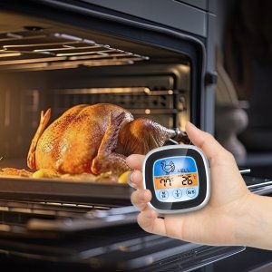 Retoo TERMOMETR DO MIĘSA KUCHENNY WĘDZARNI GRILLA RYB 250C 13
