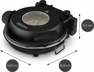 Mini piekarnik Overmax OVERMAX Zeegma Pizza Oven Pizza Chef 1200W 9