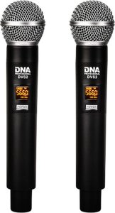 Mikrofon DNA DNA DVS2 2 mikrofony bezprzewodowe system nagłośnienia 7