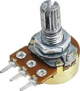 Rosfix ROSFIX POTENCJOMETR LINIOWY OBROTOWY B10K 10K OHM 300 STOPNI METALOWY 2
