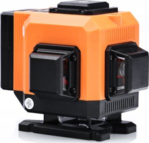 Rosfix LASER KRZYŻOWY POZIOMICA ROSFIX ORANGE TIGER STATYW 120CM 2AKU PILOT TARCZA 3