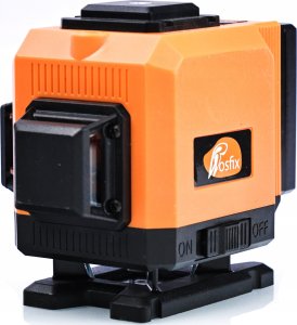 Rosfix LASER KRZYŻOWY POZIOMICA ROSFIX ORANGE TIGER STATYW 120CM 2AKU PILOT TARCZA 4