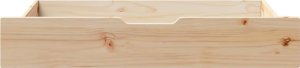 vidaXL vidaXL Szuflady pod łóżko, z kółkami, 2 szt., 90x55x16 cm, sosna 3