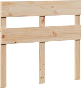 vidaXL vidaXL Rama łóżka bez materaca, 100x200 cm, lite drewno sosnowe 6