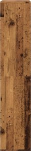vidaXL vidaXL Regał, stare drewno, 100x33x155,5 cm, materiał drewnopochodny 5