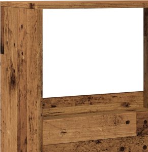 vidaXL vidaXL Regał, stare drewno, 100x33x155,5 cm, materiał drewnopochodny 7