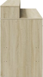 Biurko vidaXL Dąb Sonoma 140 cm x 55 cm 7