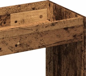 vidaXL Kredens, stare drewno, 92x33x180 cm 9