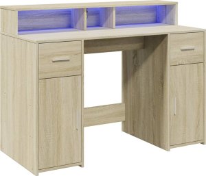 Biurko vidaXL Dąb Sonoma 120 cm x 55 cm 3
