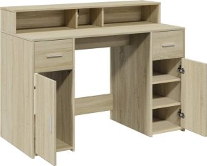 Biurko vidaXL Dąb Sonoma 120 cm x 55 cm 9