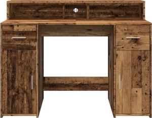 Biurko vidaXL Brązowe 120 cm x 55 cm 6