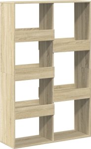 vidaXL vidaXL Regał, dąb sonoma, 100x33x155,5 cm, materiał drewnopochodny 2