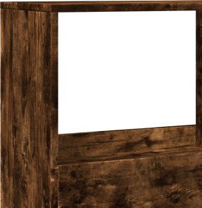 vidaXL vidaXL Regał, przydymiony dąb, 100x33x155,5cm, materiał drewnopochodny 7