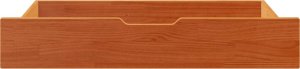 vidaXL vidaXL Szuflady pod łóżko, 2 szt, woskowy brąz, 90x55x16 cm, sosna 3