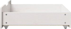 vidaXL vidaXL Szuflady pod łóżko, 2 szt., białe, 75x55x16 cm, drewno sosnowe 5