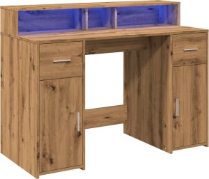 Biurko vidaXL Dąb Artisan 120 cm x 55 cm 3