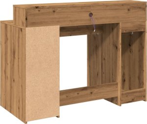 Biurko vidaXL Dąb Artisan 120 cm x 55 cm 8