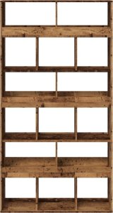 vidaXL Regał, stare drewno, 100x33x187,5 cm 4