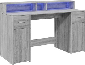 Biurko vidaXL Dąb Sonoma 140 cm x 55 cm 3