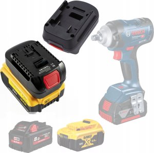 Rosfix ADAPTER AKUMULATORA PRZEJSCIÓWKA DEWALT 18V 20V MILWAUKEE M18 DO BOSCH 1