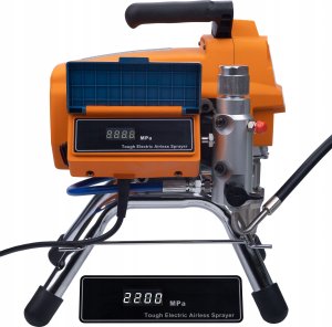 Rosfix PROFESJONALNY AGREGAT MALARSKI HYDRODYNAMICZNY 2200W + ZBIORNIK NA FARBE 6L 2