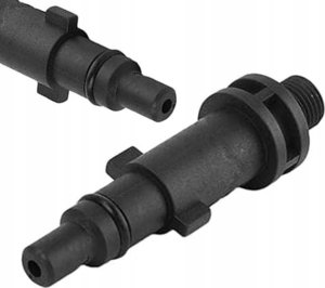 Rosfix Rosfix Pianownica S0401 1000ml do myjki ciśnieniowej G1/4F, dysza 1,23mm + Adapter / przejściówka do myjki ciśnieniowej Nilfisk na G1/4"M (plastik) 13