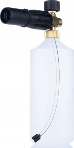 Rosfix Rosfix Pianownica S0401 1000ml do myjki ciśnieniowej G1/4F, dysza 1,23mm + Adapter / przejściówka do myjki ciśnieniowej Krcher K Bayonet na G1/4"M (plastik) 12