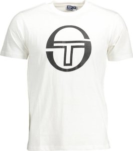 Sergio Tacchini T-SHIRT MĘSKI Z KRÓTKIM RĘKAWEM SERGIO TACCHINI BIAŁY XL 1